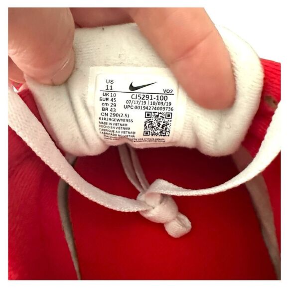 Supreme Low Top Air Cross Trainer Sneakers Men’s EU44/US11 | Designer Preppy Hot - Picture 6 of 14